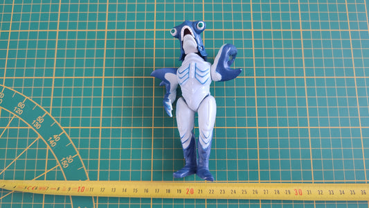 Jouet ancien vintage dans l'état Figurine Mighty Morphin Power Rangers Slippery Shark Bandai 1994 #SP