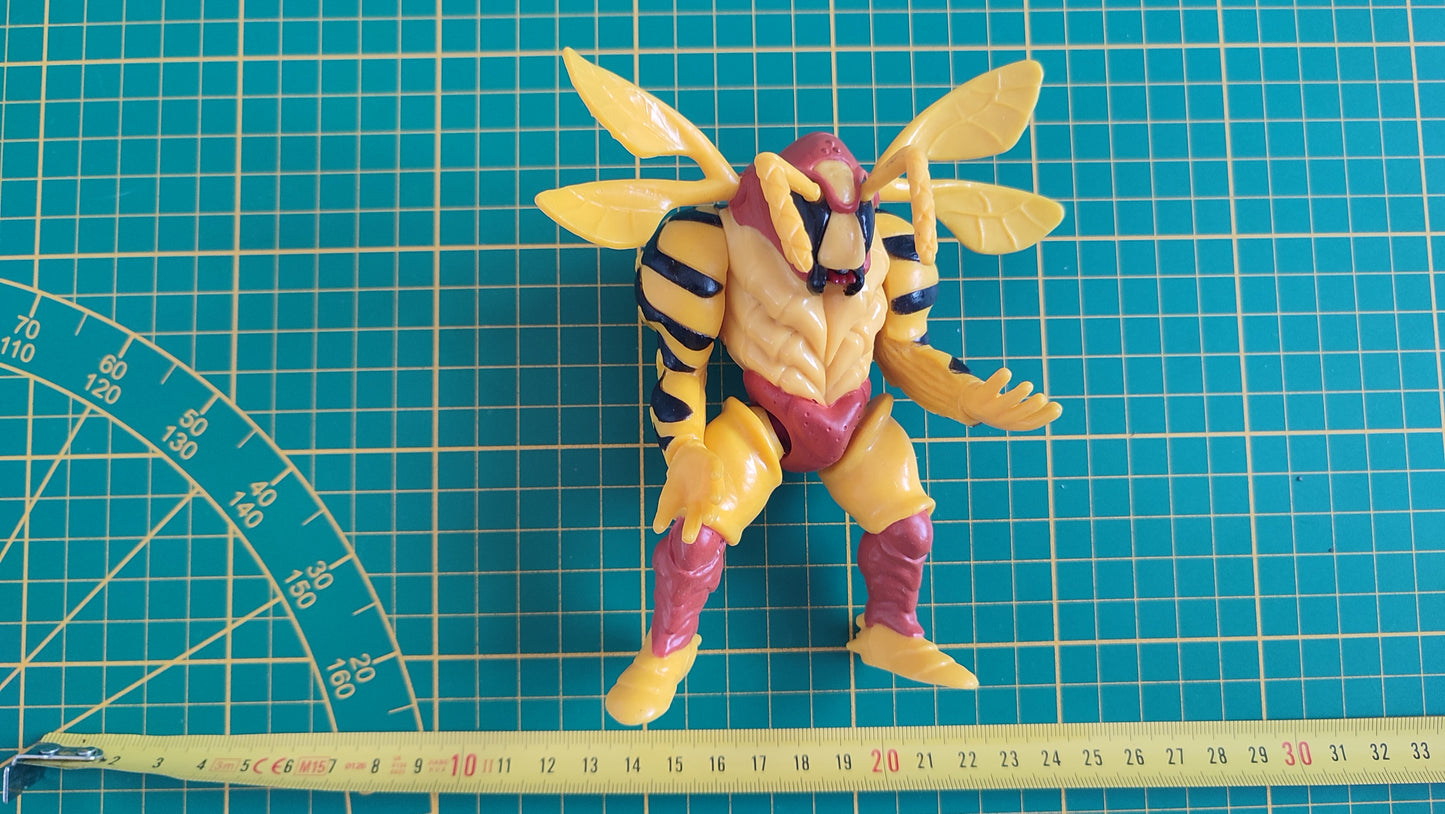 Jouet ancien vintage dans l'état Figurine Power rangers mighty morphin bandai 1994 Grumble bee vilain #SP