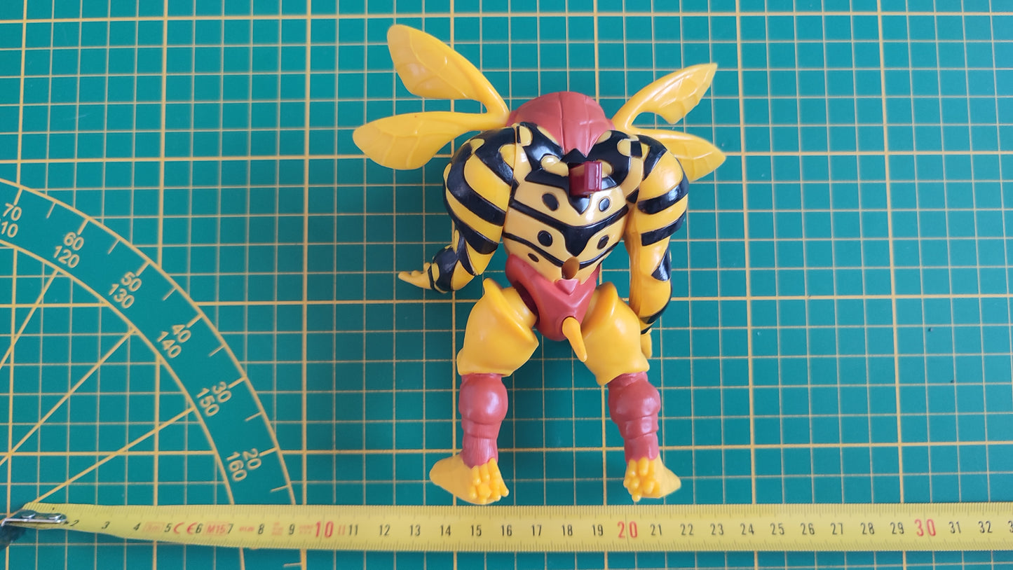 Jouet ancien vintage dans l'état Figurine Power rangers mighty morphin bandai 1994 Grumble bee vilain #SP
