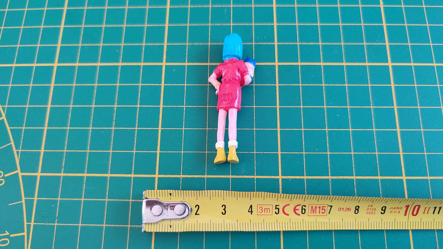 Jouet ancien vintage dans l'état Figurine toy Dragon ball z bandai AB 1989 bulma #SP