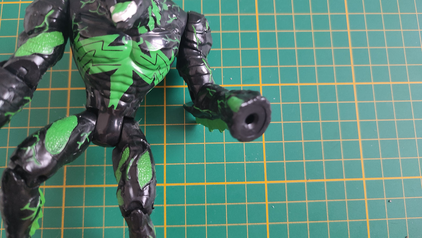 Jouet ancien vintage dans l'état Marvel Spider-Man Black Sea Venom Web Splashers 1997 Toy Biz #SP
