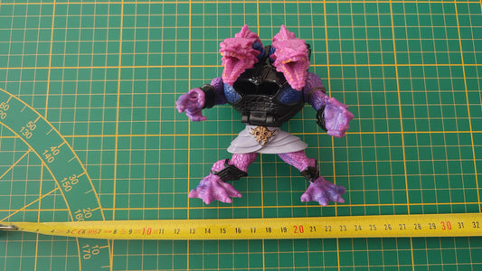 Jouet ancien vintage dans l'état Mighty Max 1994 Blue Bird Toys Double Demon Hydra Rare #SP