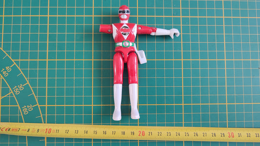 Jouet ancien vintage dans l'état Power Rangers MMPR Bandai 1993 Figurine articulée rouge #SP
