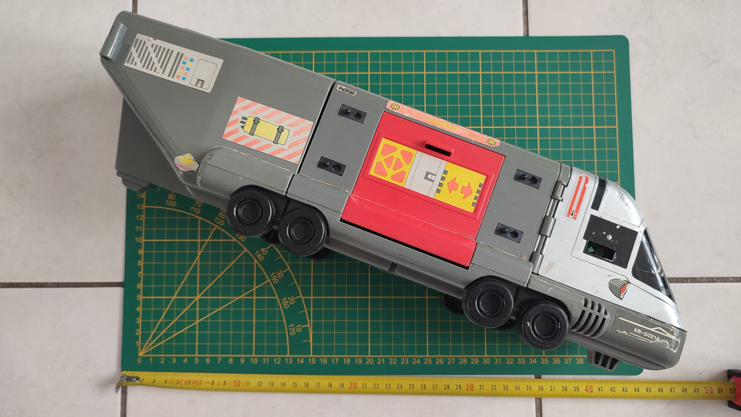 Jouet ancien vintage dans l'état coffret de transport d'hélicoptère connectable série de voitures de collection Matchbox #SP