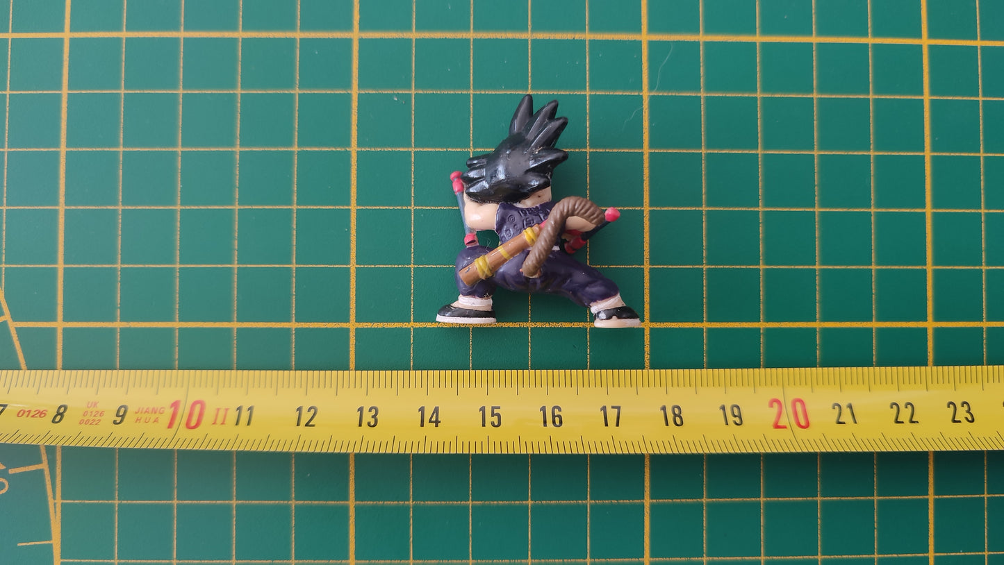 Jouet ancien vintage dans l'état mini figurine dragon ball z DBZ Goku/Tonfas Gokou Kid AB Toys 1989 #SP