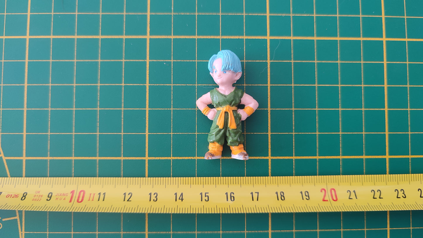 Jouet ancien vintage dans l'état mini figurine dragon ball z DBZ Kid Trunks Super Guerriers AB Toys 1989 #SP