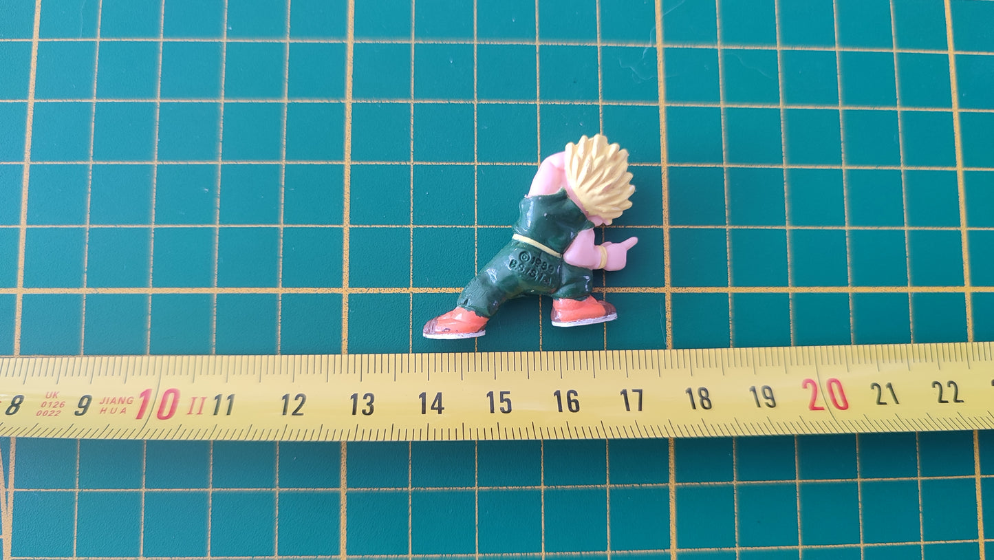 Jouet ancien vintage dans l'état mini figurine dragon ball z DBZ Trunks trunk AB Toys 1989 #SP