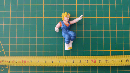 Jouet ancien vintage dans l'état mini figurine dragon ball z DBZ Vegito Vegetto AB Toys 6 cm 1989 #SP