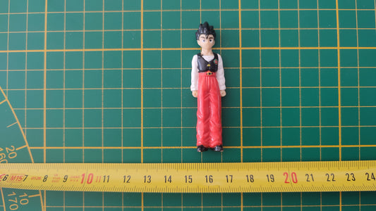 Jouet ancien vintage dans l'état mini figurine dragon ball z Gohan étudiant AB Toys 6 cm 1989 #SP