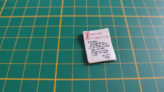 Lettre de Marty McFly au Dr Emmett Brown 30628697 pièce détachée Playmobil #E75