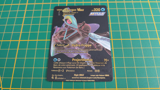 Lézargus Vmax carte illustration Pokémon cosplay couleur noir française #C18