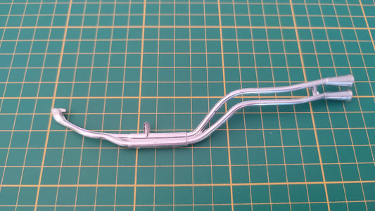 Ligne échappement droite pièce détachée miniature Bburago Burago Ferrari 250 Testa Rossa 1957 1/18 1/18e 1/18ème #E80