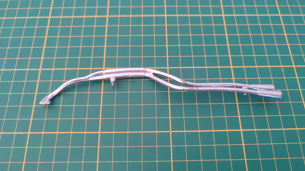Ligne échappement gauche pièce détachée miniature Bburago Burago Ferrari 250 Testa Rossa 1957 1/18 1/18e 1/18ème #E80