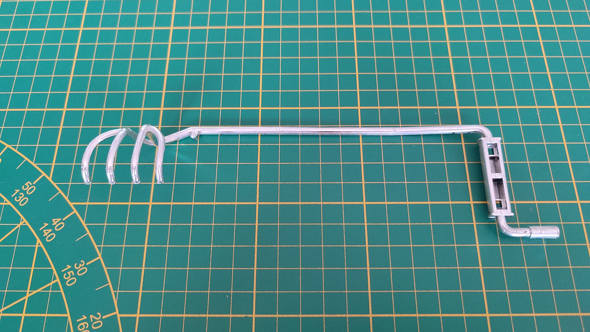 Ligne échappement pièce détachée miniature Bburago Burago Mercedes-benz 300 sl 1/18 1/18e 1/18ème #E84