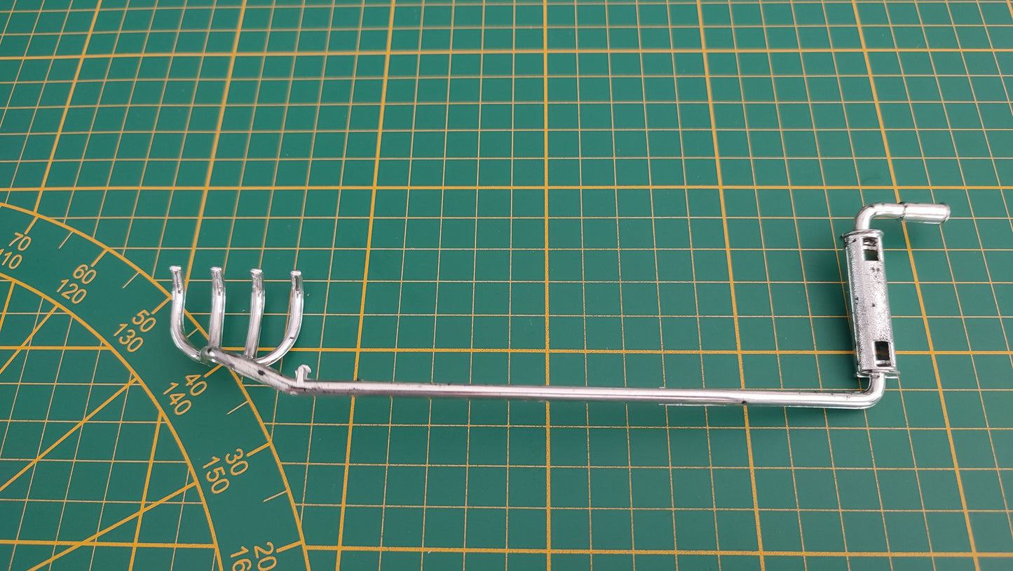 Ligne échappement pièce détachée miniature Bburago Burago Mercedes-benz 300 sl cabriolet 1/18 1/18e 1/18ème #E04