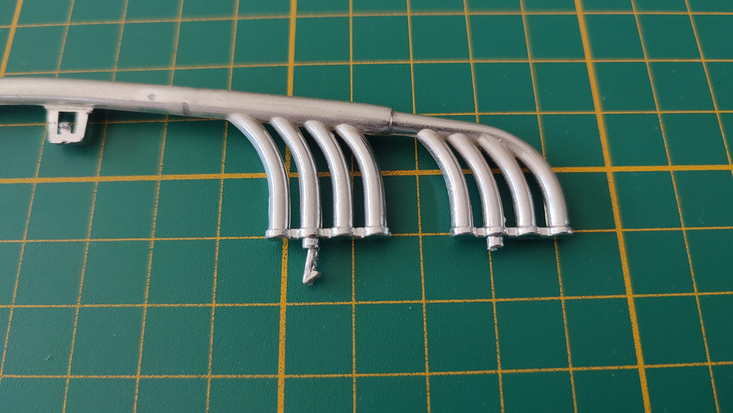 Ligne échappement pièce détachée miniature Burago Bburago Alfa Romeo 2300 Monza 1934 1/18 1/18e 1/18ème #D93