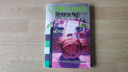 Livre Chair de poule Horrorland Les hamsters diaboliques R.L. Stine édition Bayard poche #SPDF