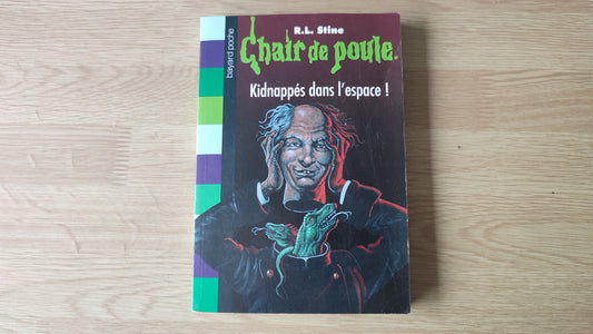 Livre Chair de poule Kidnappés dans l'espace R.L. Stine édition Bayard poche #SPDF