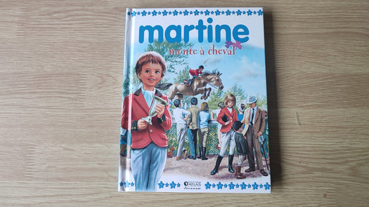 Livre Martine monte à cheval édition Atlas Jeunesse #SPDF