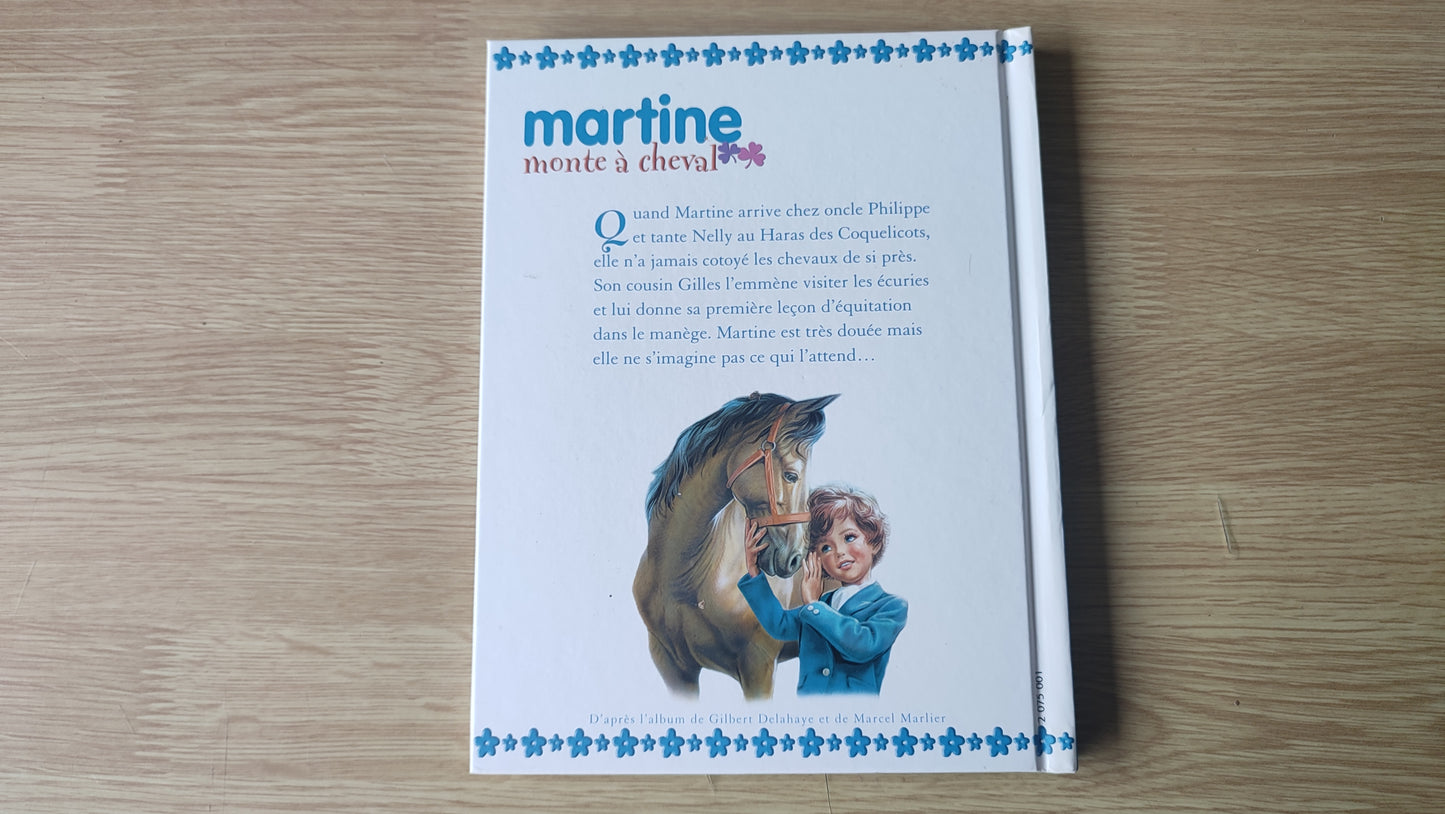 Livre Martine monte à cheval édition Atlas Jeunesse #SPDF