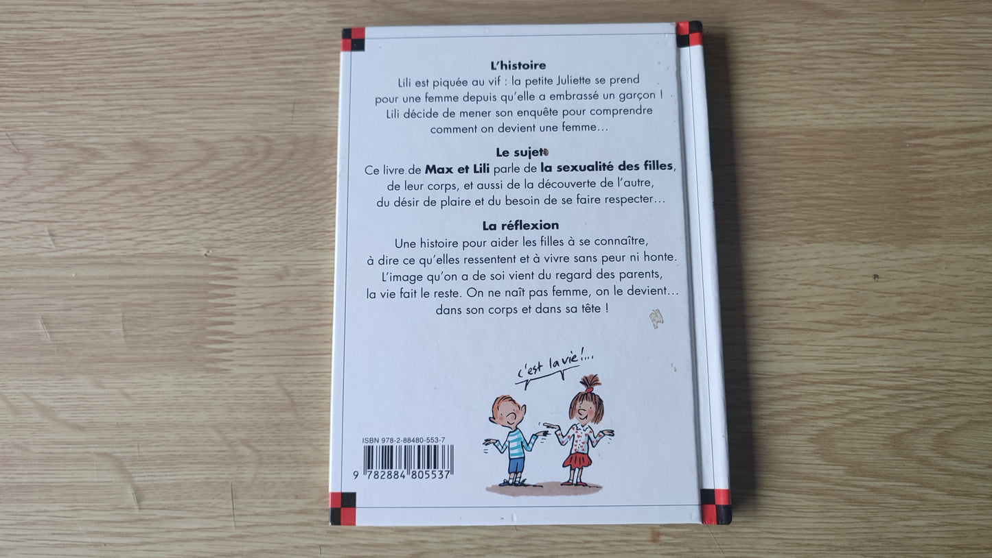 Livre Max et Lili : Lili rêve d'être une femme édition Calligram #SPDF