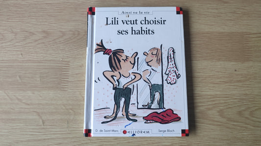 Livre Max et Lili : Lili veut choisir ses habits édition Calligram #SPDF