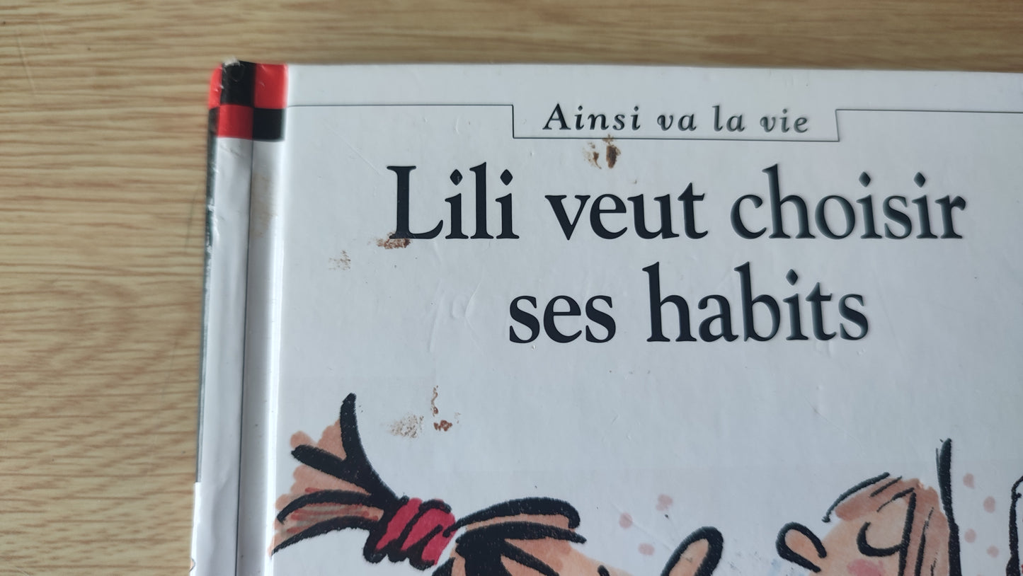 Livre Max et Lili : Lili veut choisir ses habits édition Calligram #SPDF