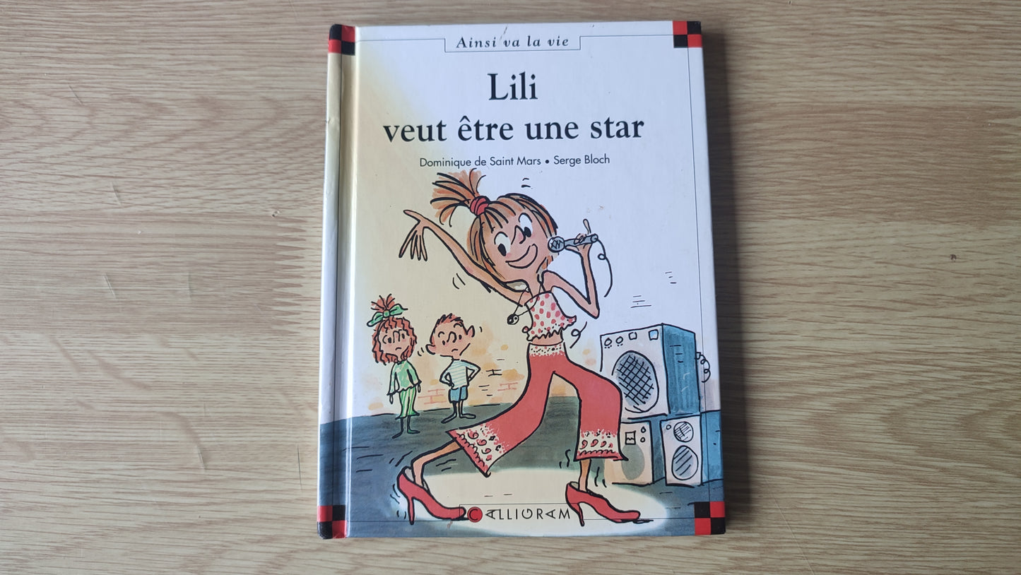 Livre Max et Lili : Lili veut être une star édition Calligram #SPDF