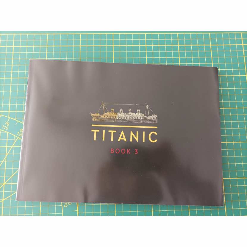 Livret Book 3 – Notice de montage LEGO® Icons 10294 Le Titanic
