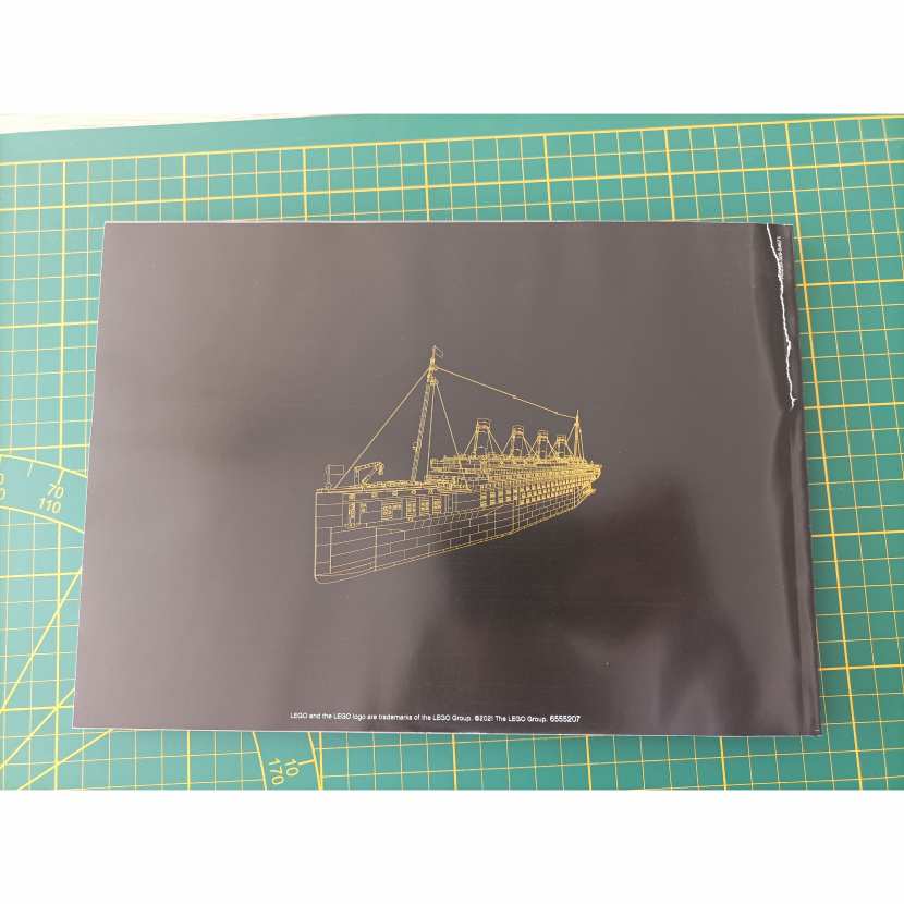 Livret Book 3 – Notice de montage LEGO® Icons 10294 Le Titanic