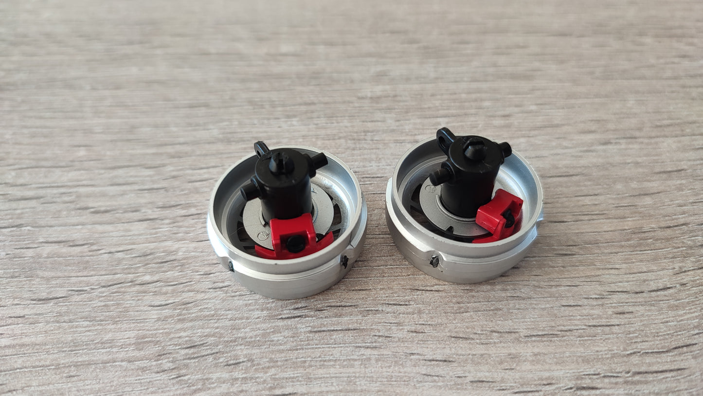 Lot x2 jantes avant pièce détachée miniature Norev Peugeot 206 CC RC Esquiss Auto 1/18 1/18e 1/18ème #D63