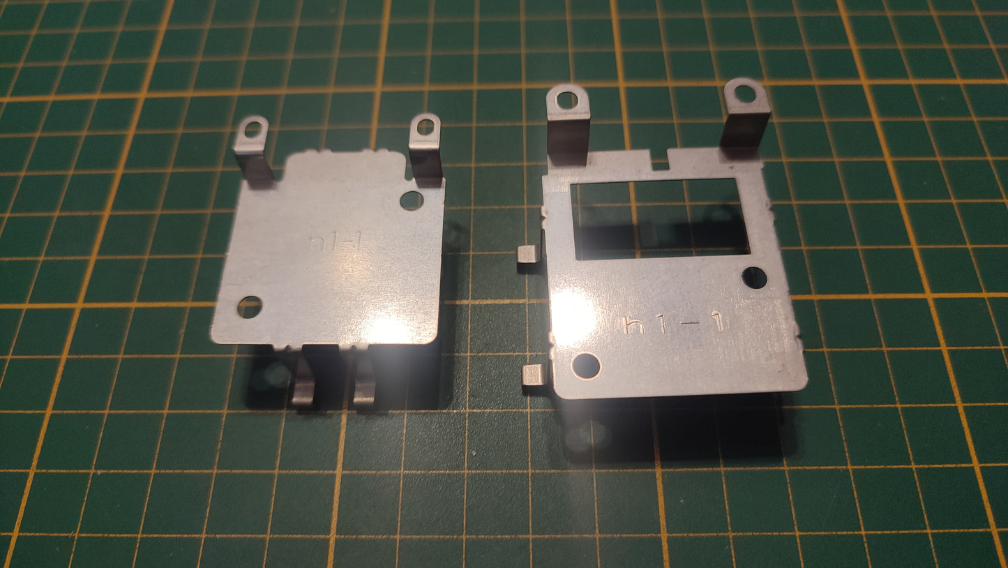 Lot châssis interne x2 h1-1 pièce détachée console de jeux Nintendo Gamecube DOL-101 (EUR) #E68