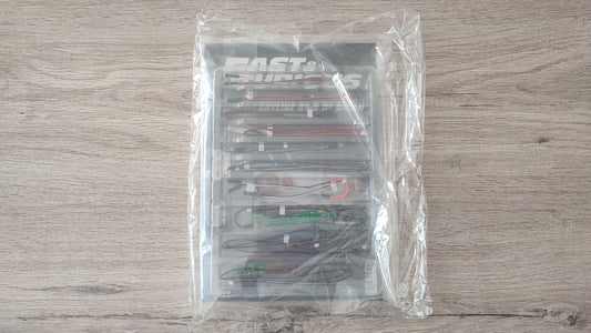 Lot fascicule avec pièces numéro 46 n°46 Nissan Skyline GT-R R34 Fast & Furious de Brian O'Conner 1/8 1/8e 1/8ème Altaya #E13
