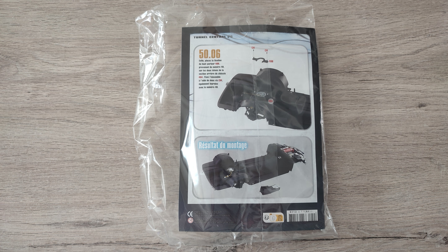 Lot fascicule avec pièces numéro 50 n° 50 Nissan Skyline GT-R R34 Fast & Furious de Brian O'Conner 1/8 1/8e 1/8ème Altaya #E13