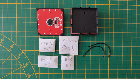 Lot pièces détachées numéro 106 n°106 Dodge Charger R/T Fast & Furious 1/8 1/8e 1/8ème Altaya #E05