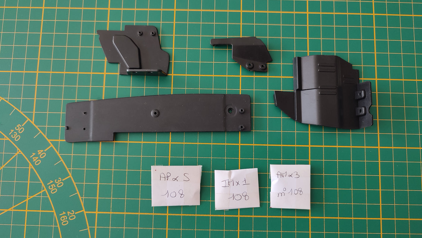 Lot pièces détachées numéro 108 n°108 Dodge Charger R/T Fast & Furious 1/8 1/8e 1/8ème Altaya #E05