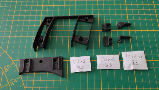 Lot pièces détachées numéro 83 n°83 Dodge Charger R/T Fast & Furious 1/8 1/8e 1/8ème Altaya #E05