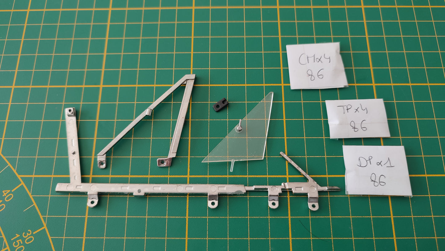 Lot pièces détachées numéro 86 n°86 Dodge Charger R/T Fast & Furious 1/8 1/8e 1/8ème Altaya #E05