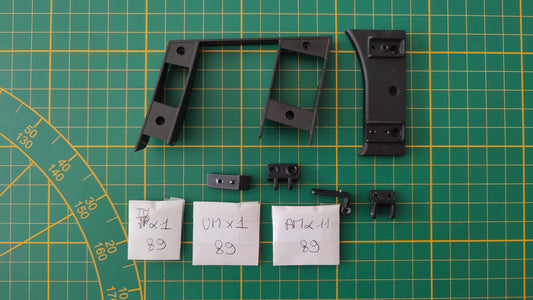 Lot pièces détachées numéro 89 n°89 Dodge Charger R/T Fast & Furious 1/8 1/8e 1/8ème Altaya #E05