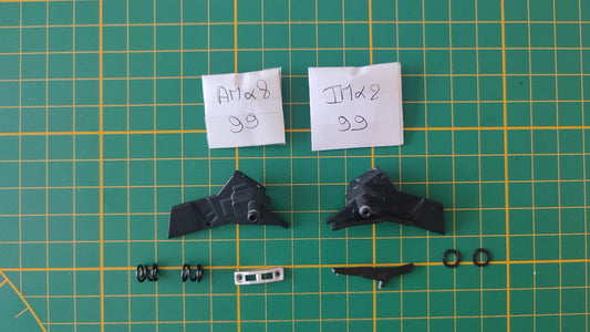 Lot pièces détachées numéro 99 n°99 Dodge Charger R/T Fast & Furious 1/8 1/8e 1/8ème Altaya #E05