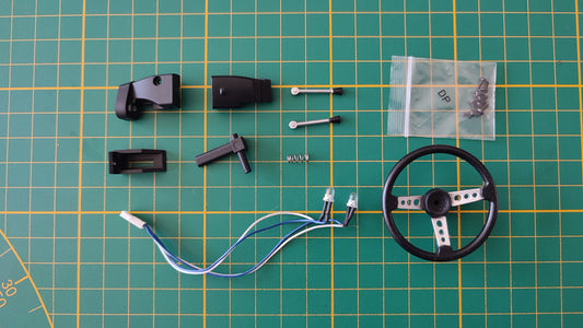 Lot pièces du fascicule n°45 pièce détachée Renault R8 Gordini 1/8 1/8ème Eaglemoss collections #D61