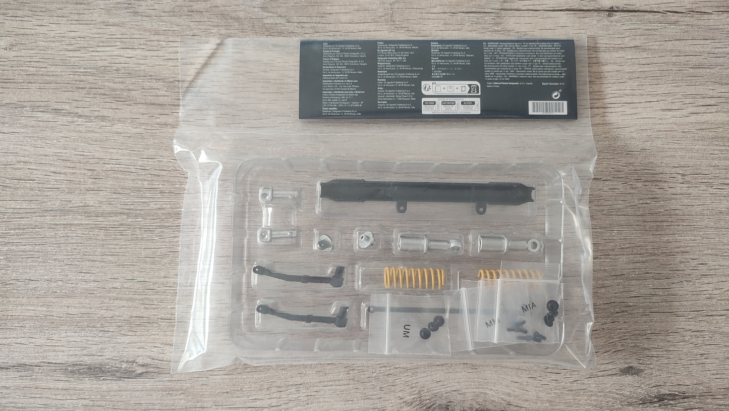 Lot pièces du fascicule numéro 13 n°13 pièce détachée Nissan Skyline GT-R R34 Fast & Furious de Brian O'Conner 1/8 1/8e 1/8ème Altaya #D82