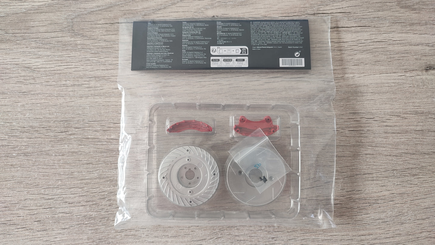 Lot pièces du fascicule numéro 14 n°14 pièce détachée Nissan Skyline GT-R R34 Fast & Furious de Brian O'Conner 1/8 1/8e 1/8ème Altaya #D82