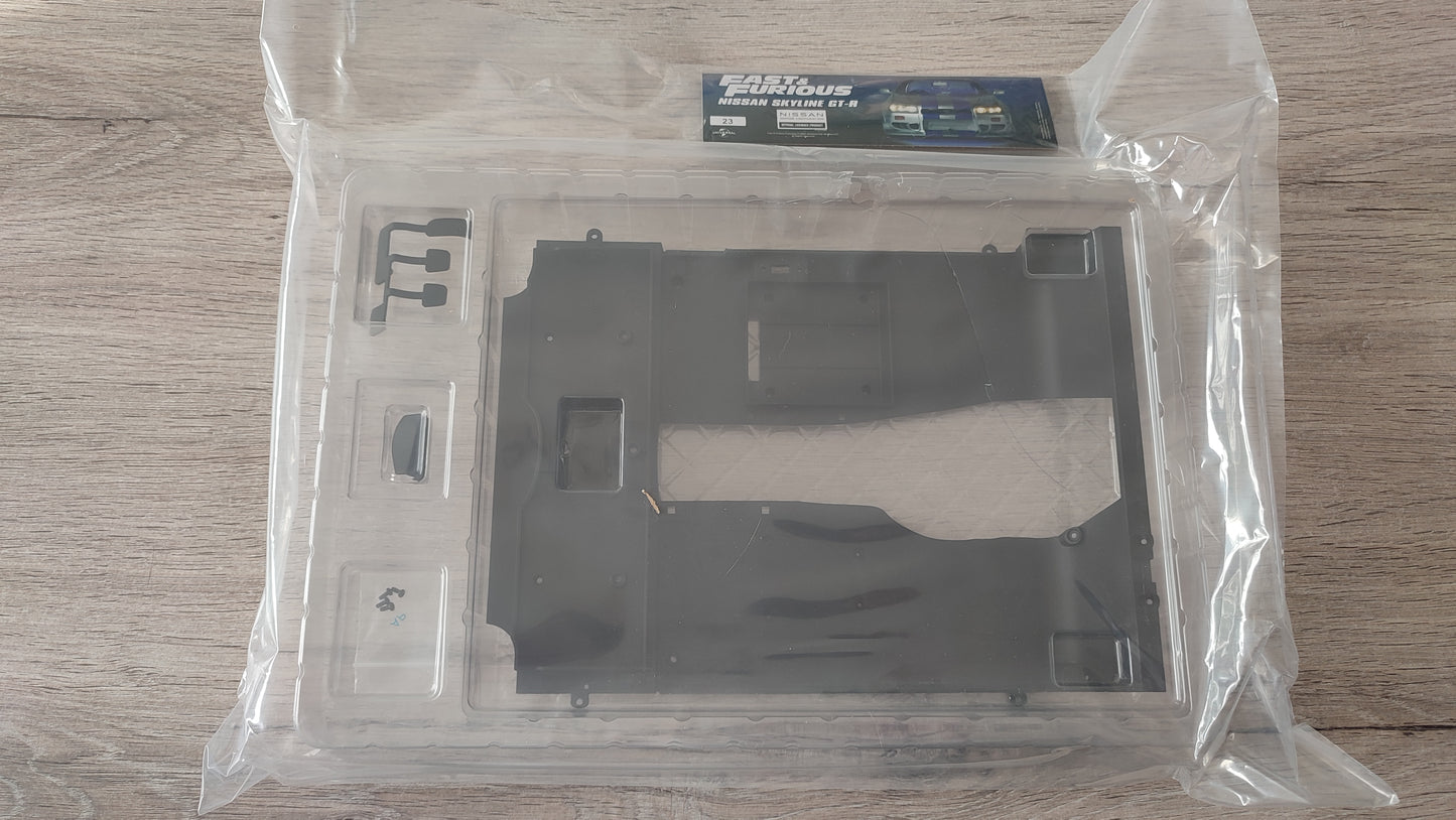 Lot pièces du fascicule numéro 23 n°23 pièce détachée Nissan Skyline GT-R R34 Fast & Furious de Brian O'Conner 1/8 1/8e 1/8ème Altaya #D82