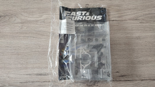 Lot pièces du fascicule numéro 8 n°8 pièce détachée Nissan Skyline GT-R R34 Fast & Furious de Brian O'Conner 1/8 1/8e 1/8ème Altaya #D82