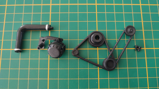 Lot pièces fascicule n°78 numéro 78 pièce détachée Ford Mustang 1967 Eleanor 60 secondes chrono 1/8 1/8ème Eaglemoss Collections #D49