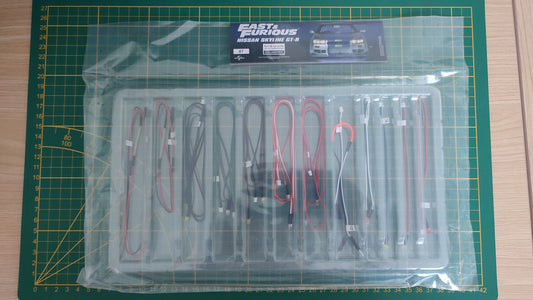 Lot pièces numéro 47 n° 47 Nissan Skyline GT-R R34 Fast & Furious de Brian O'Conner 1/8 1/8e 1/8ème Altaya #E67