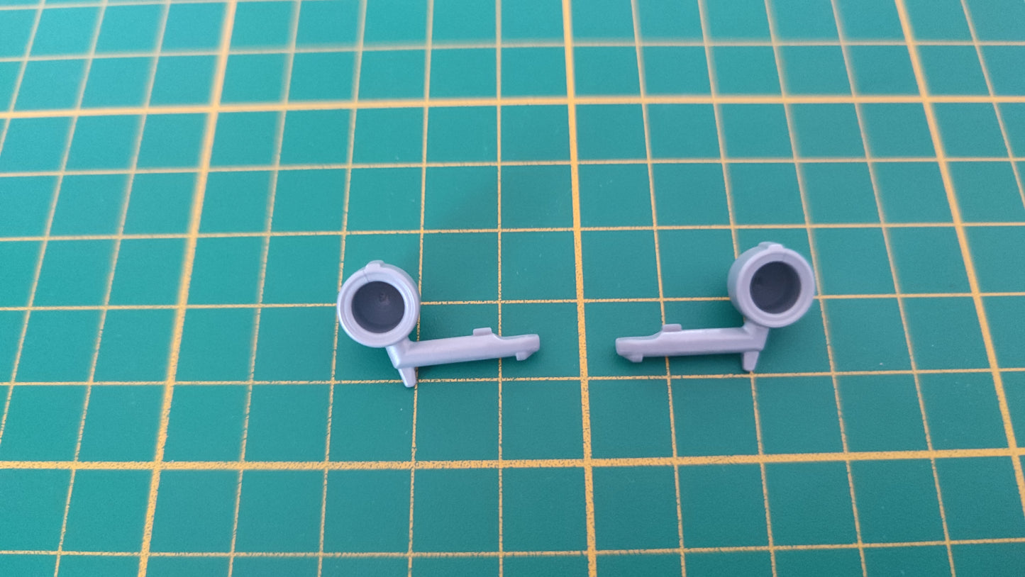 Lot support phare avant gauche et droit 30514653 pièce détachée Playmobil #E66