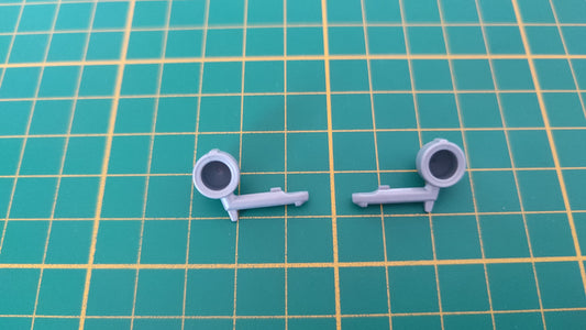 Lot support phare avant gauche et droit 30514653 pièce détachée Playmobil #E66
