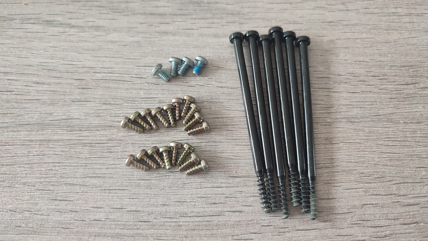 Lot visserie x28 pièce détachée console de jeux Microsoft Xbox 1ère génération #C93